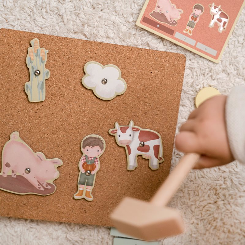 Little Dutch Hämmerchenspiel Tap Tap Art Hammer Spiel Little Farm