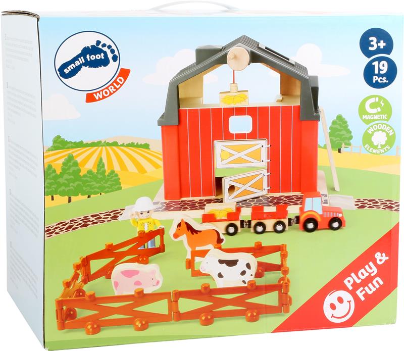 Small Foot Bauernhof mit Zubehör aus Holz Small Foot Bauernhof mit Zubehör aus Holz