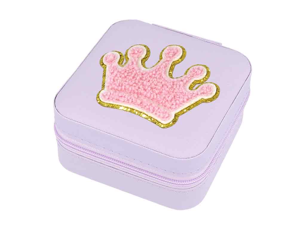 BB Klostermann Schmuckbox Krone Lila