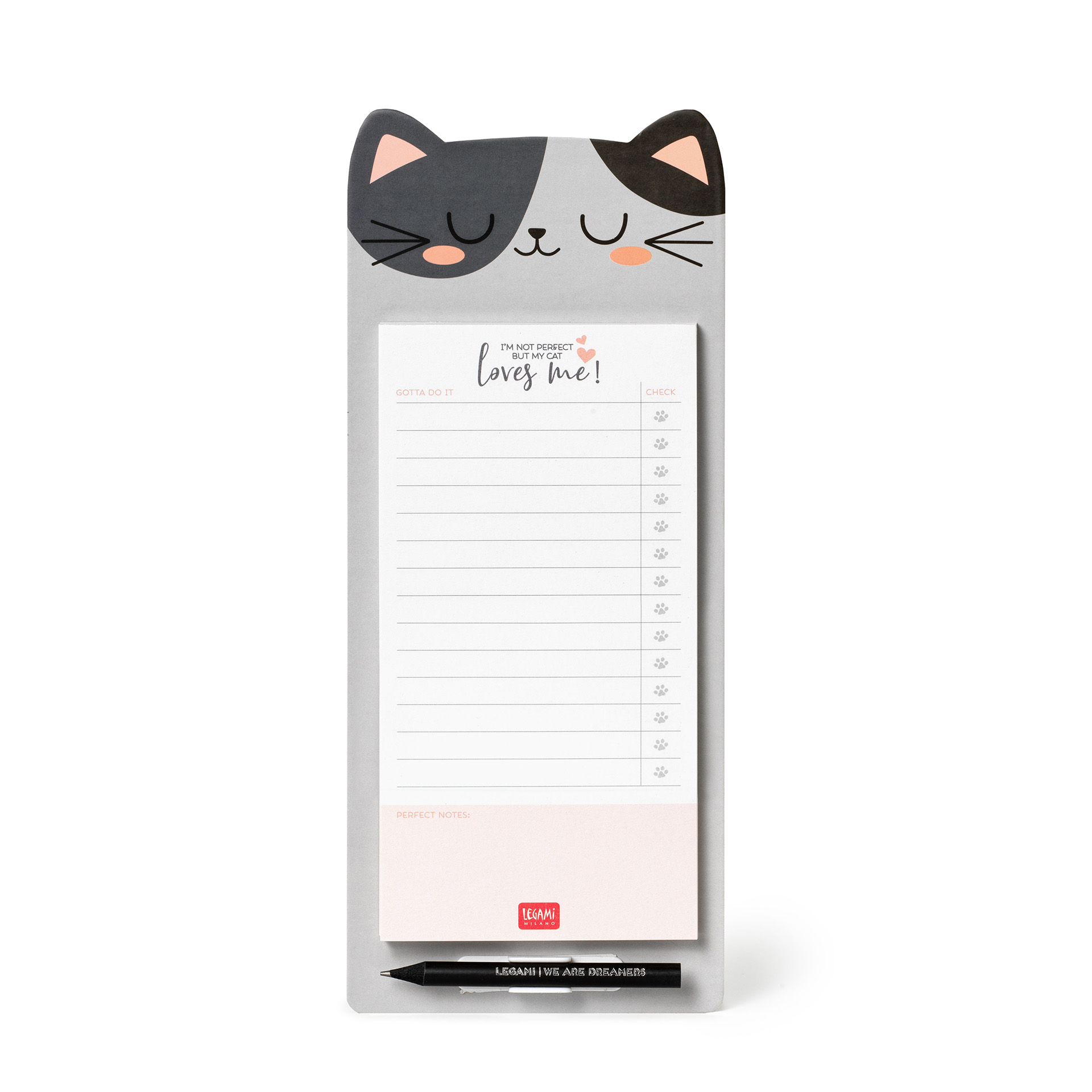 Legami Magnet-Notizblock mit 60 Blättern - Don‘t Forget