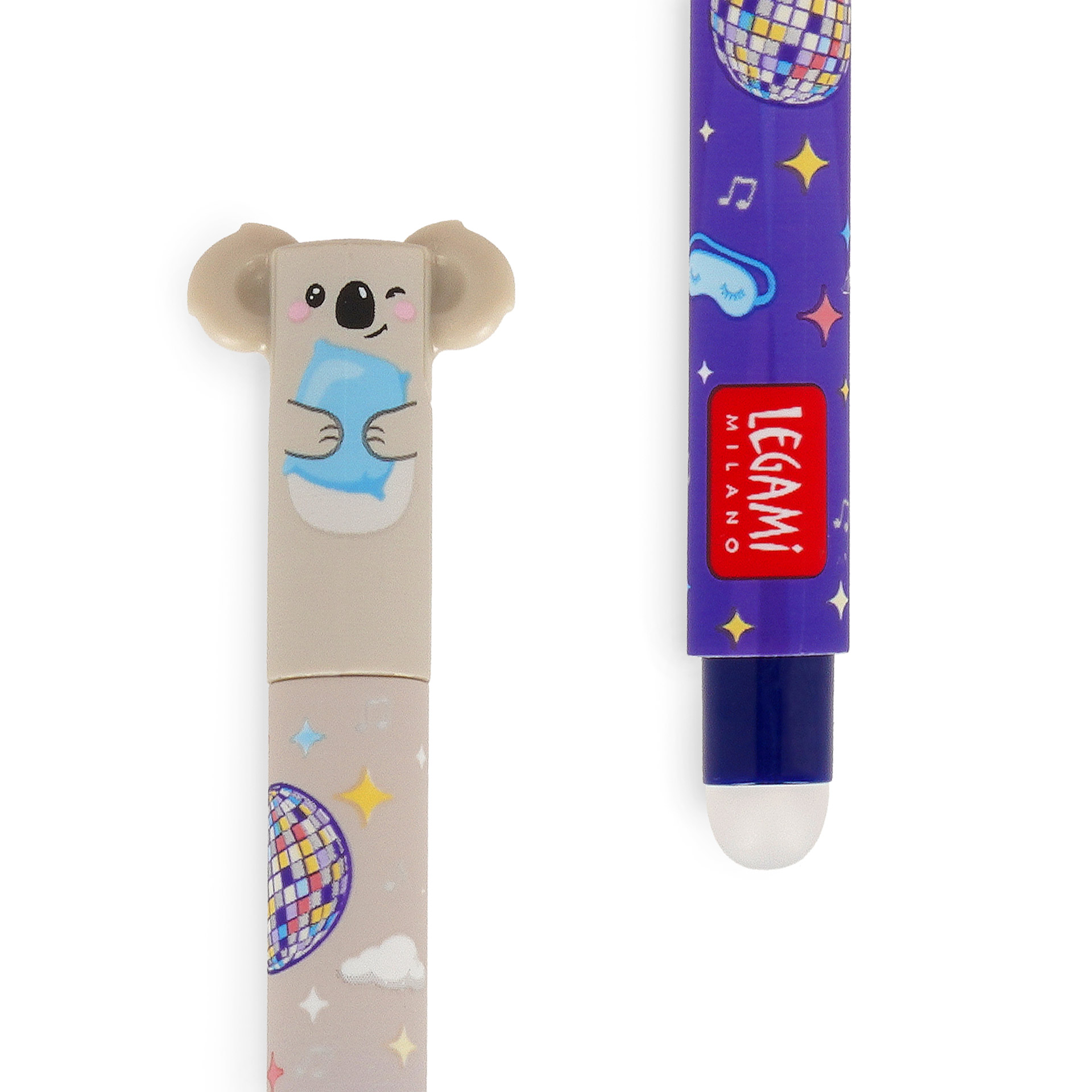 Legami Löschbarer Gelstift Gel Pen Sleeping la Vida Loca Koala 