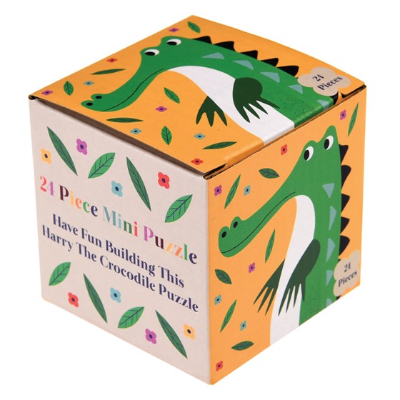 24-teiliges Mini-Puzzle Krokodil "Harry the Crocodile"