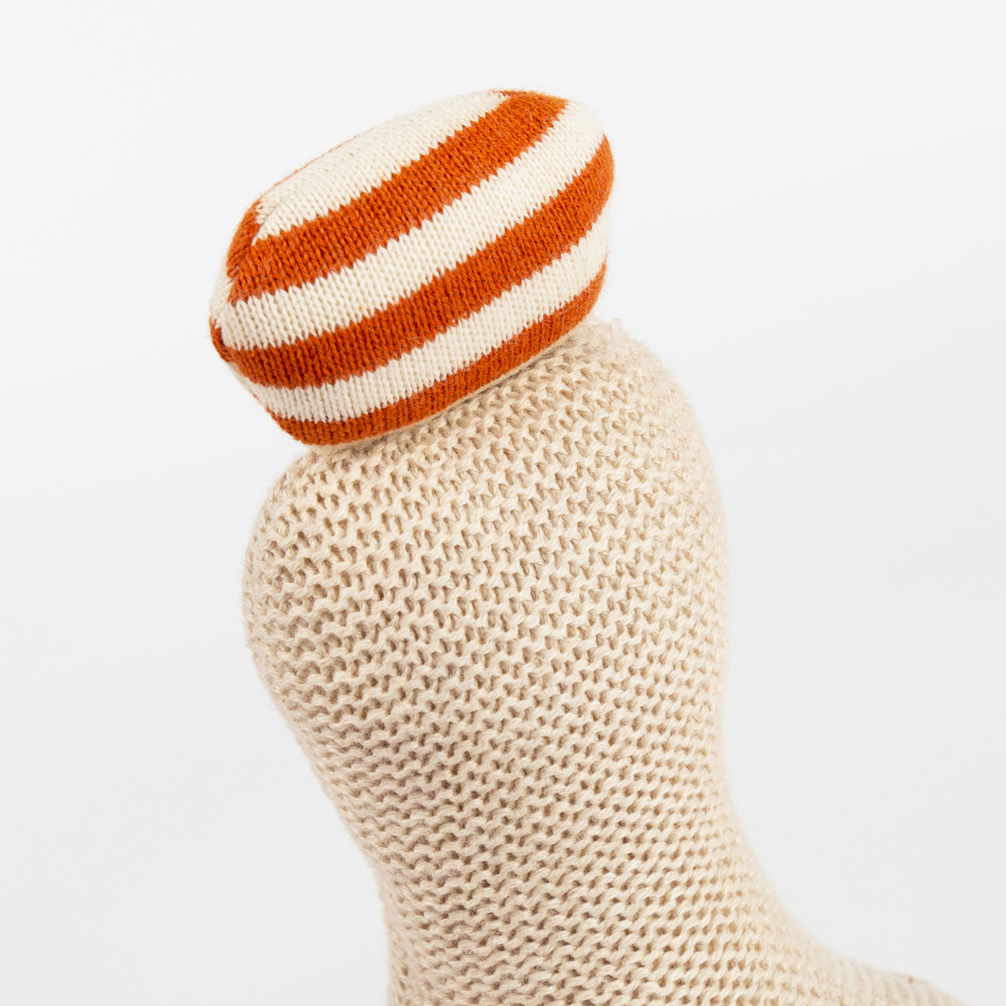 Sigikid Baby Strick Greifling Kuscheltier Gans