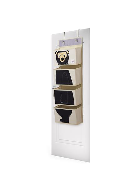 3 sprouts Wandaufbewahrung Wandorganizer Wandutensilo Bär 3 sprouts Wandaufbewahrung Wandorganizer Wandutensilo Bär