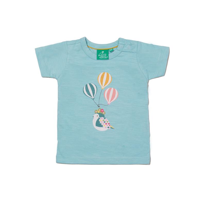 Little Green Radicals Kinder T-Shirt Summer Balloons 6-7 Jahre Größe 122