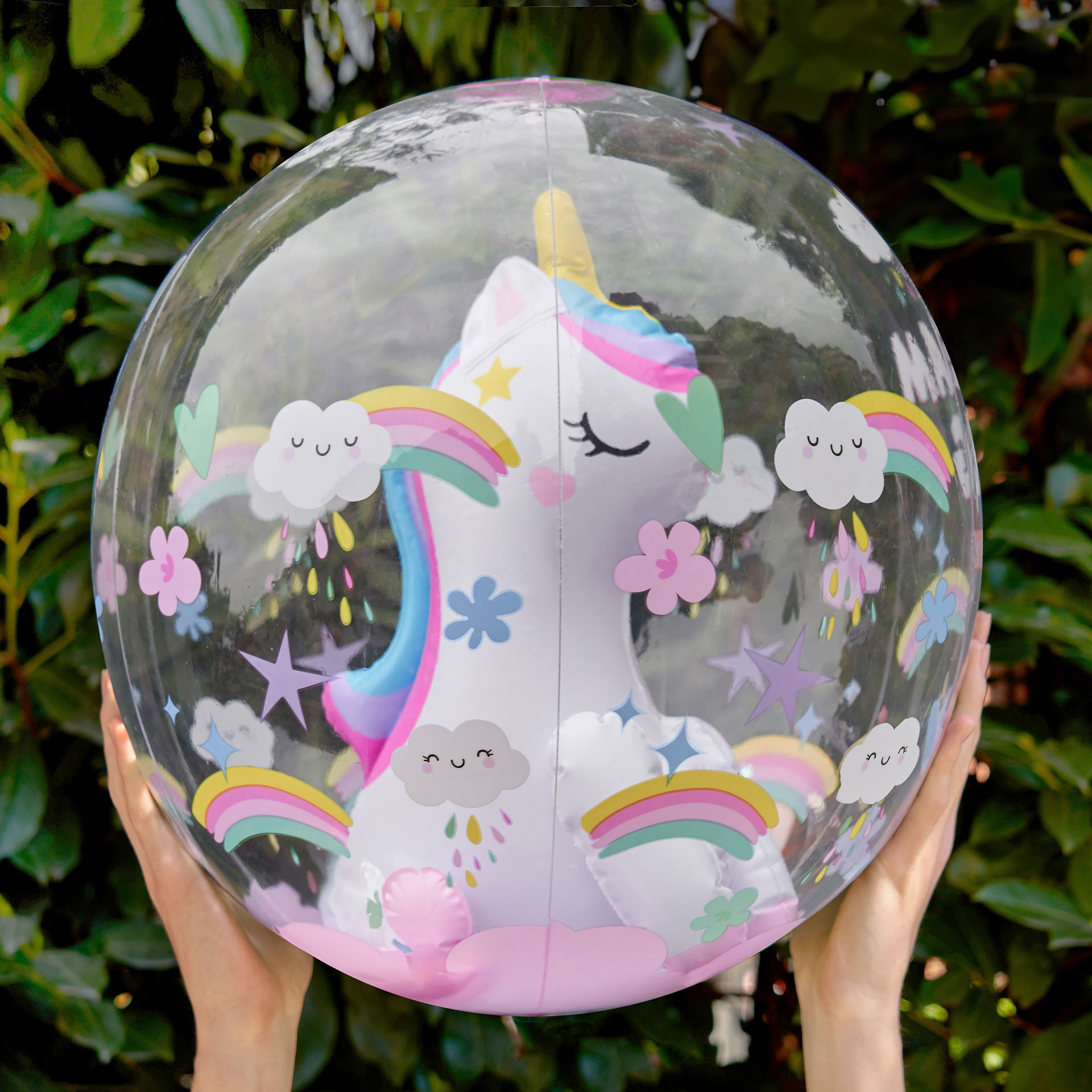 Legami Aufblasbarer Strandball Beach Ball Unicorn Einhorn
