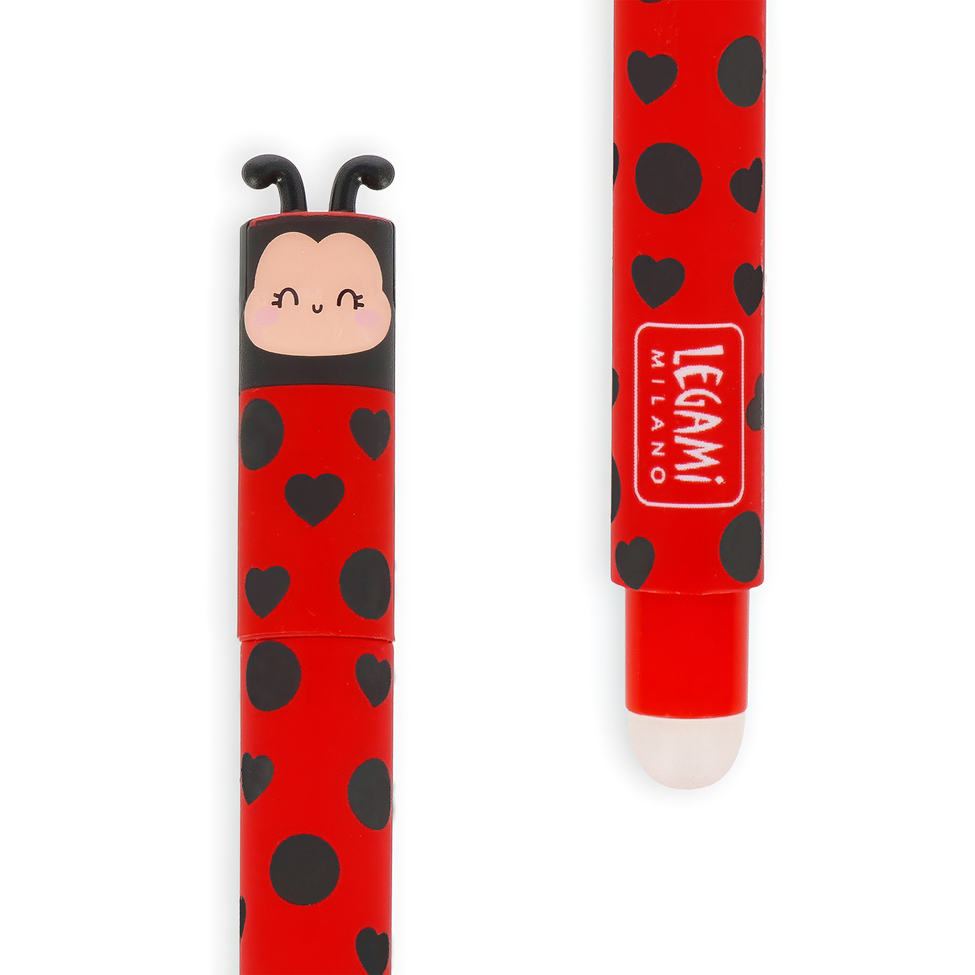 Legami Löschbarer Gelstift Gel Pen Ladybug Marienkäfer