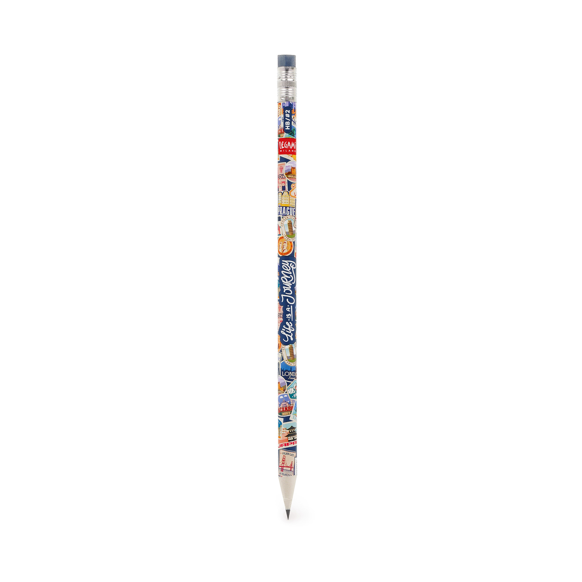 Legami Bleistift aus Recyclingpapier Travel