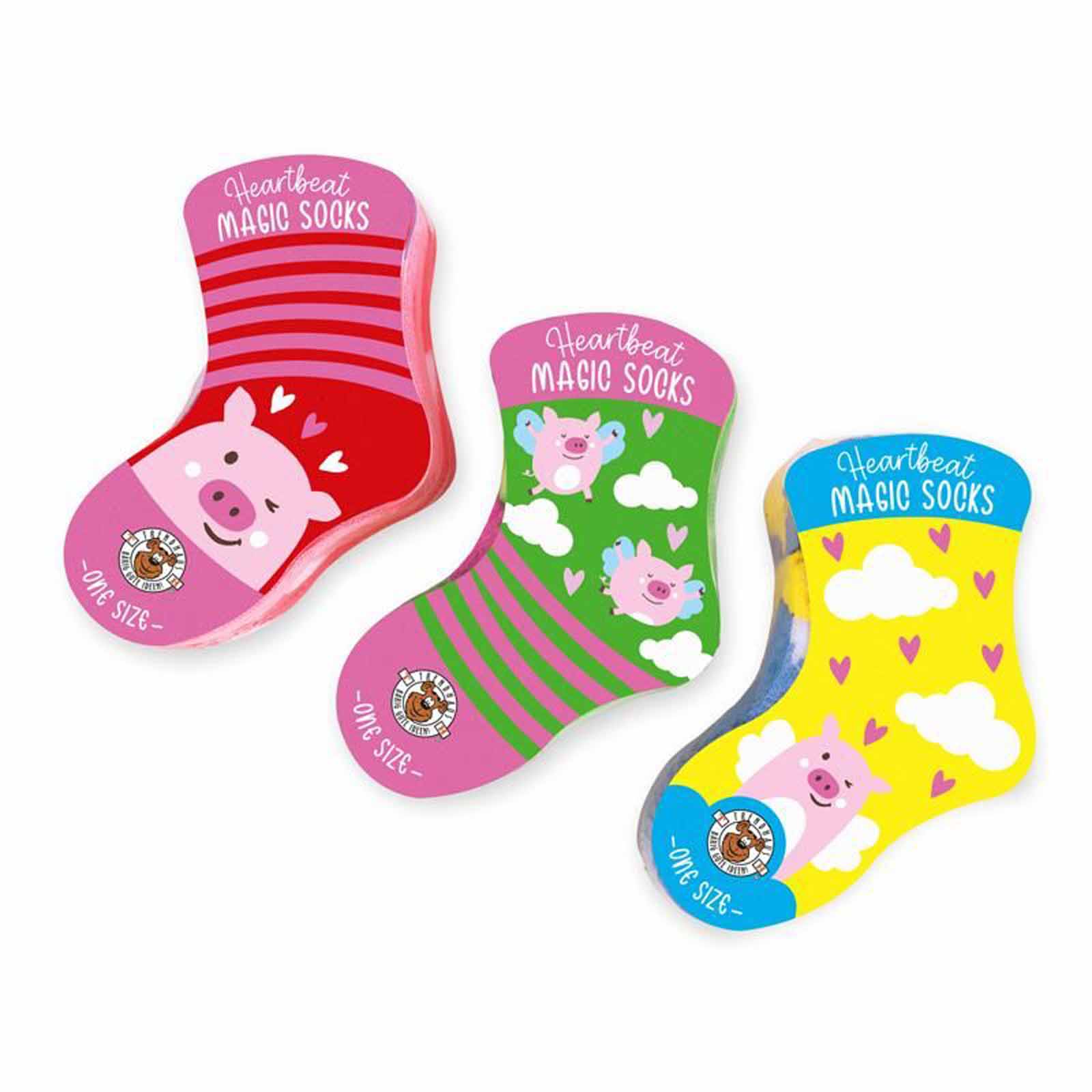 Trendhaus Heartbeat Zaubersocken One Size sortiert
