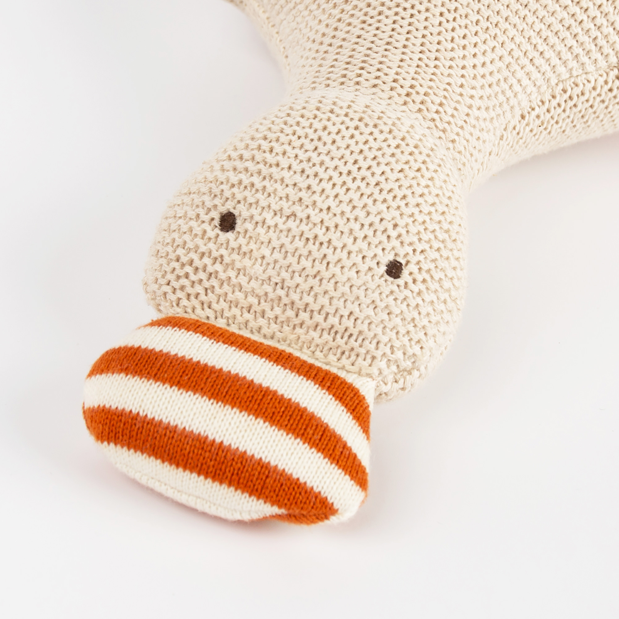 Sigikid Baby Strick Greifling Kuscheltier Gans