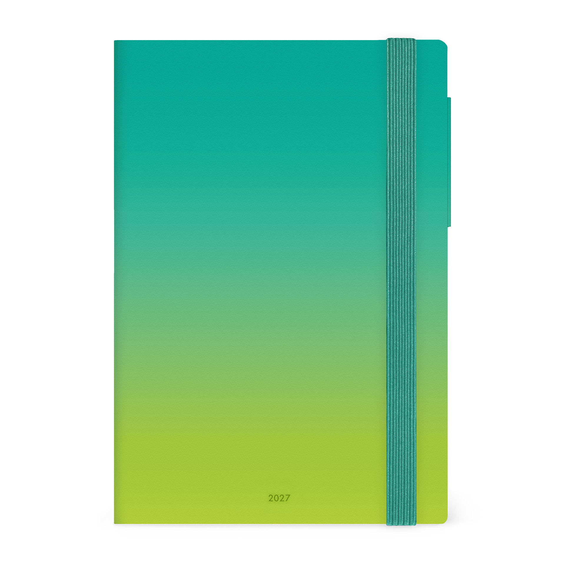 Legami Terminplaner 12 Monate mit Notizbuch M 2027 Shades of Green