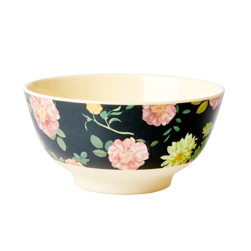 Rice Schale Schüssel aus Melamin Dark Rose medium