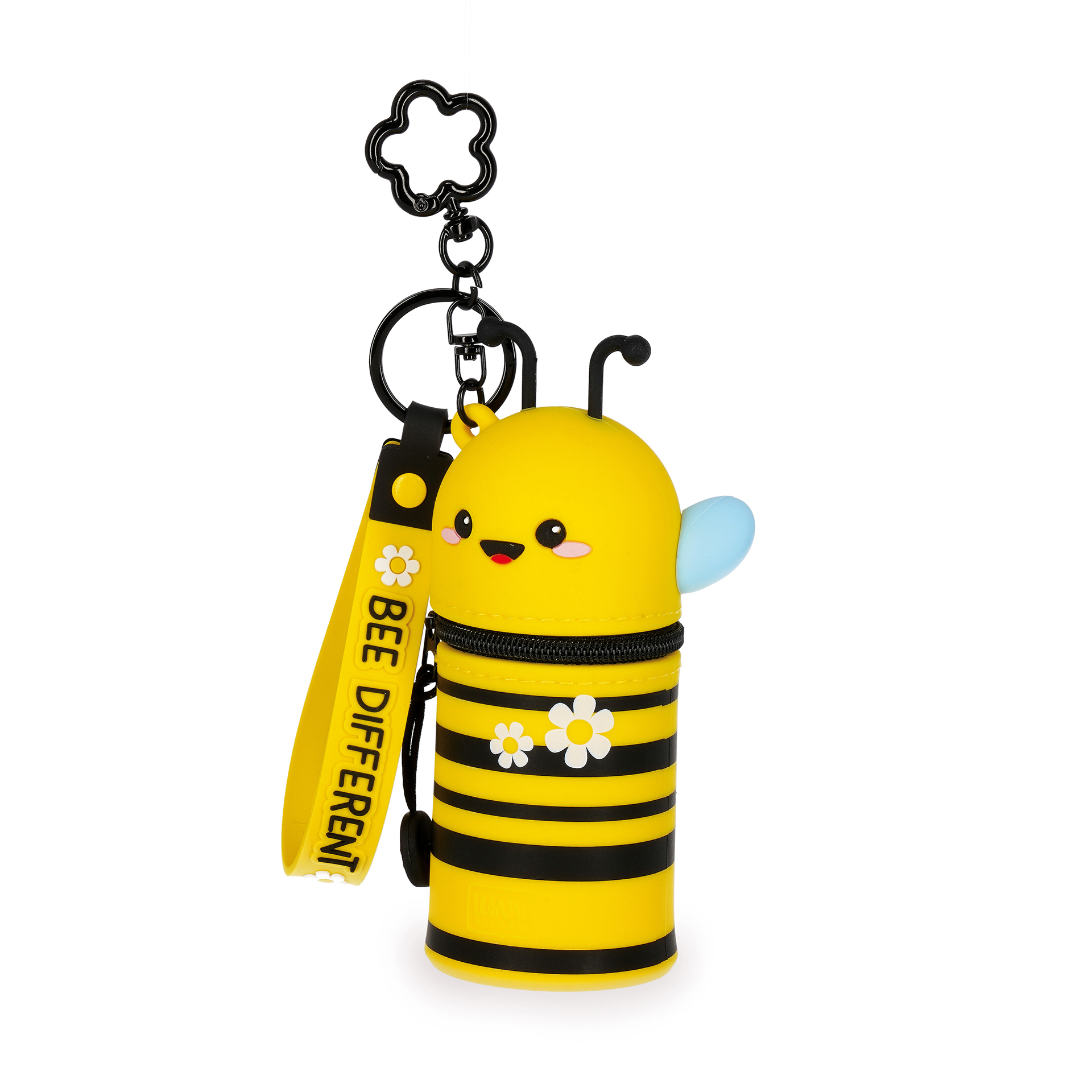 Legami Mini Kawaii Münztasche mit Schlüsselanhänger Bee Biene