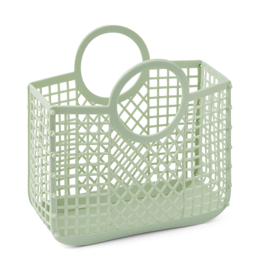 Liewood Samantha Korb Basket Plastik-Korb dusty mint klein