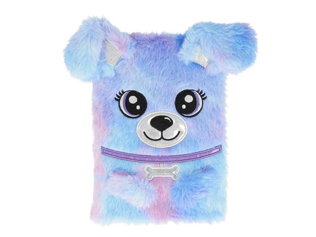 BB Klostermann Plüsch Notizbuch Cutie Hund multicolor