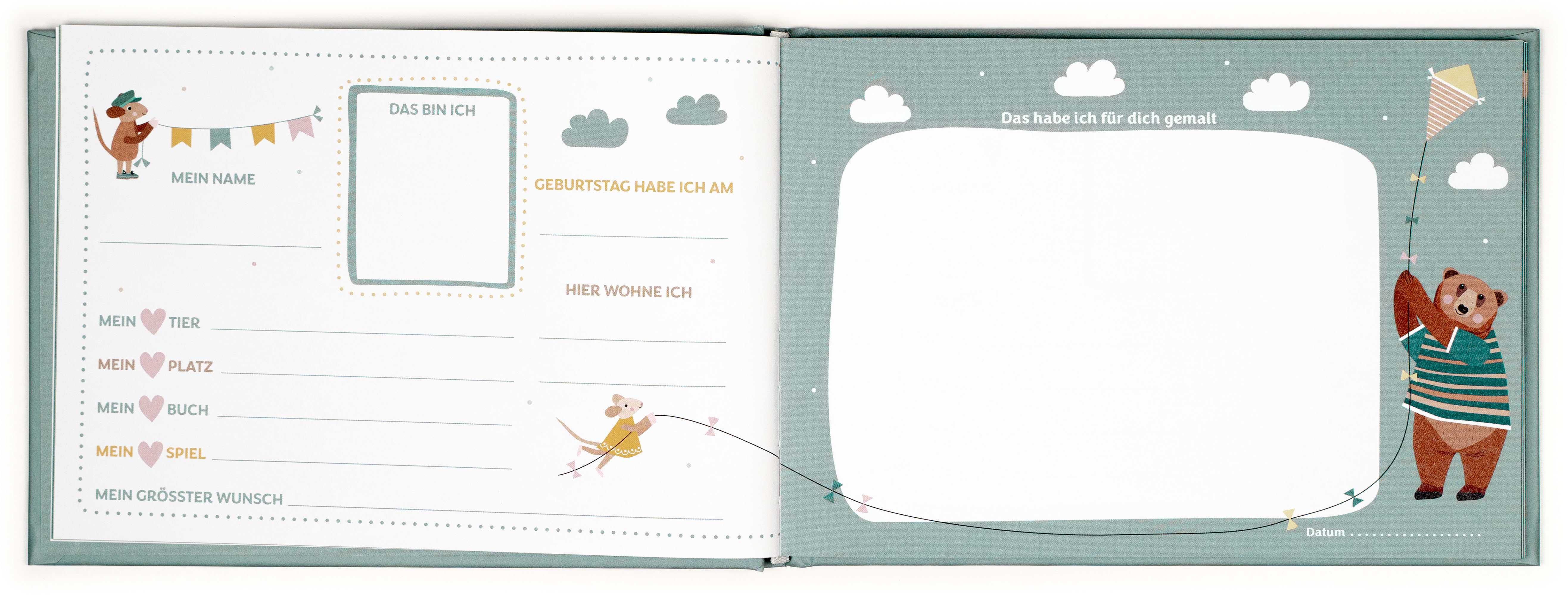 Nellie & Finn Meine Kindergartenfreunde Freundebuch