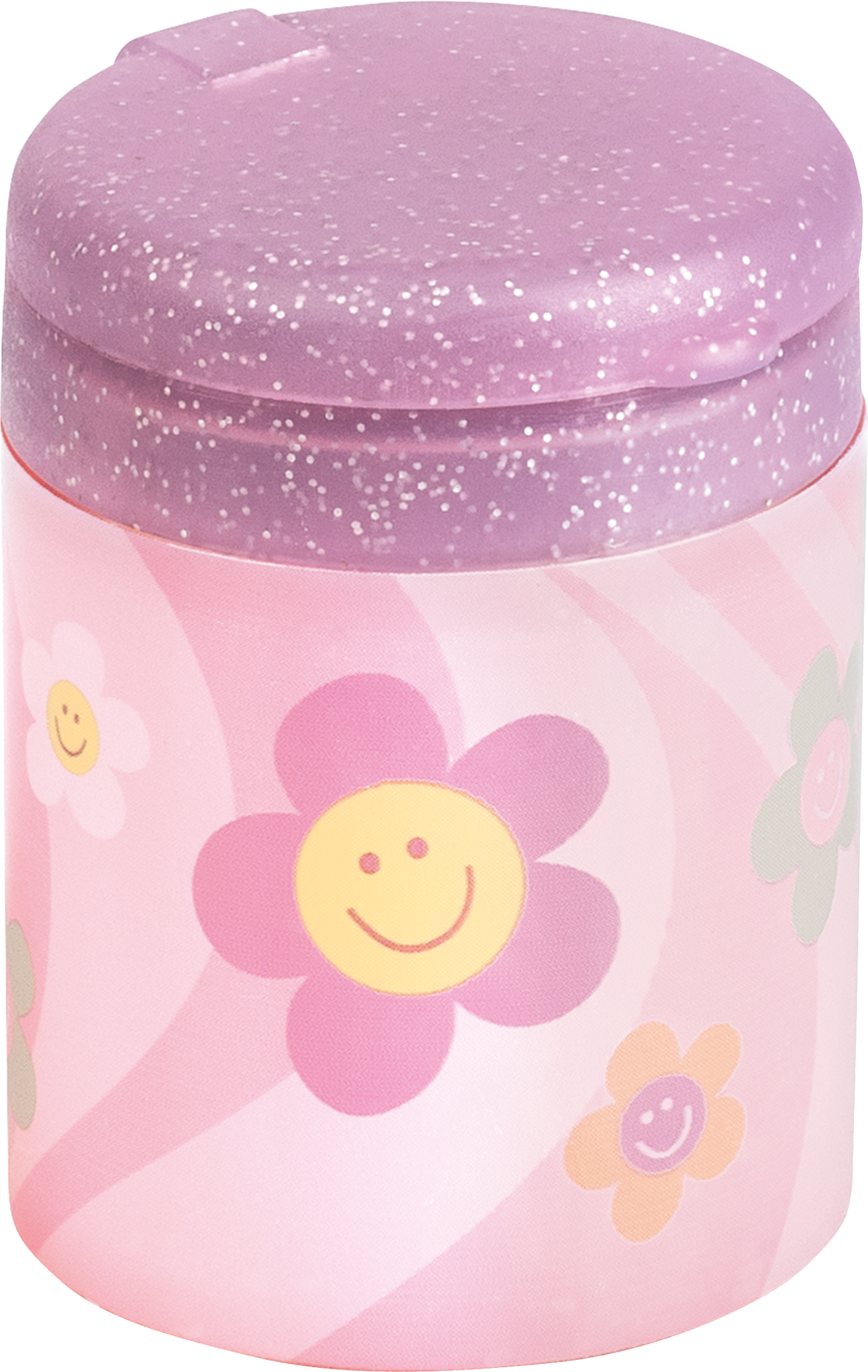 Brunnen Dosenspitzer Happy Hippie rosa /ila