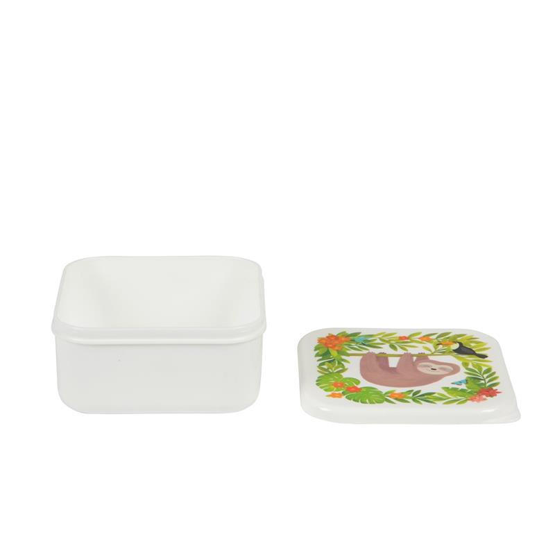 Elfenstall Lunchbox mit Wunsch-Namen personalisiert Faultier Elfenstall Lunchbox mit Wunsch-Namen personalisiert Faultier
