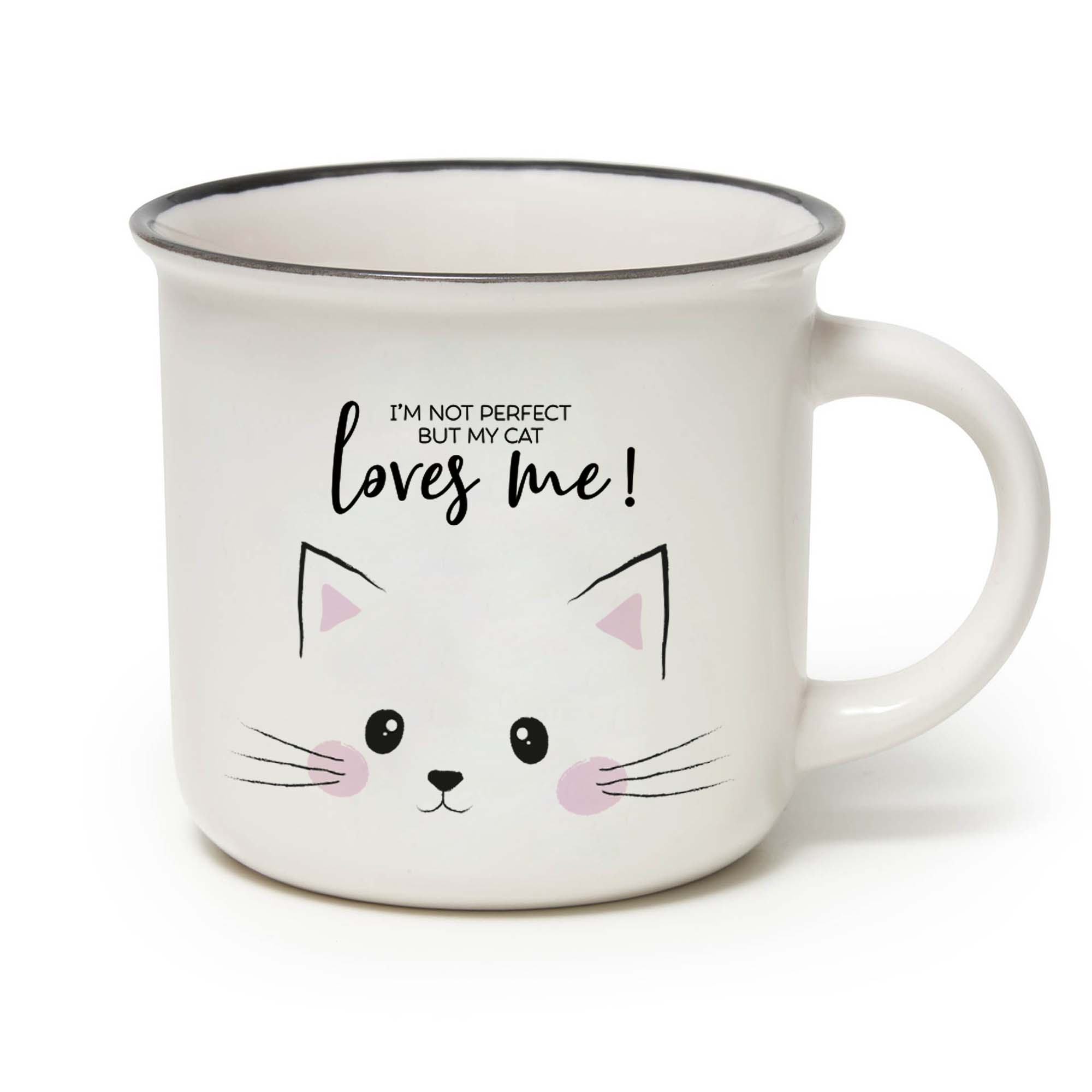 Legami Porzellantasse Trinkbecher Cu-Puccino Kitty Katze
