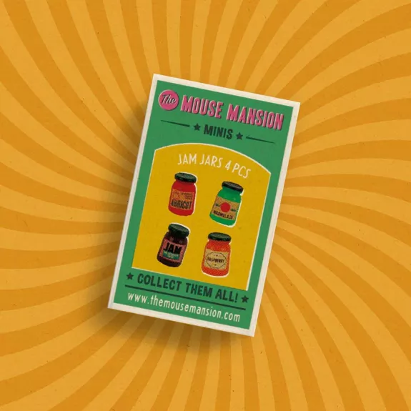 The Mouse Mansion Minis Marmeladengläser
