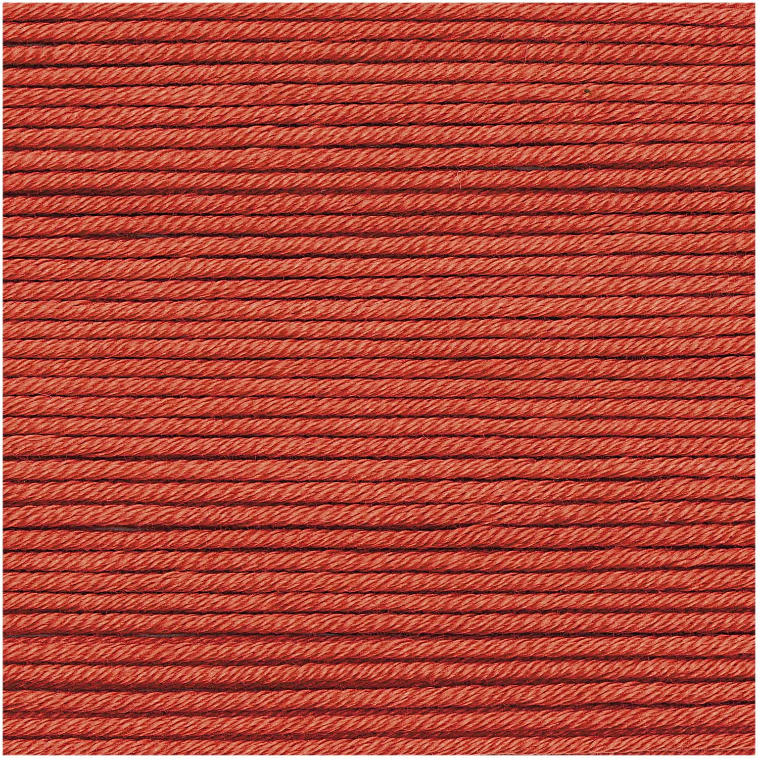 Rico Design Essentials Cotton dk Wolle 50g Farbe 76 Terracotta