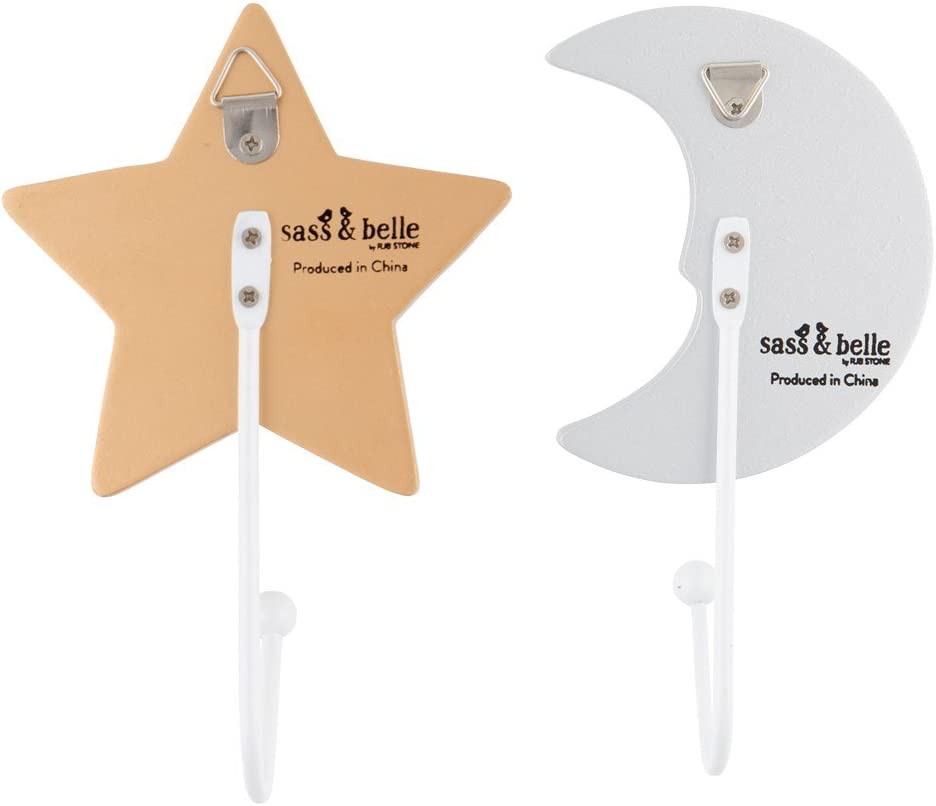 Sass & Belle Wandhaken Kleiderhaken Stern gold