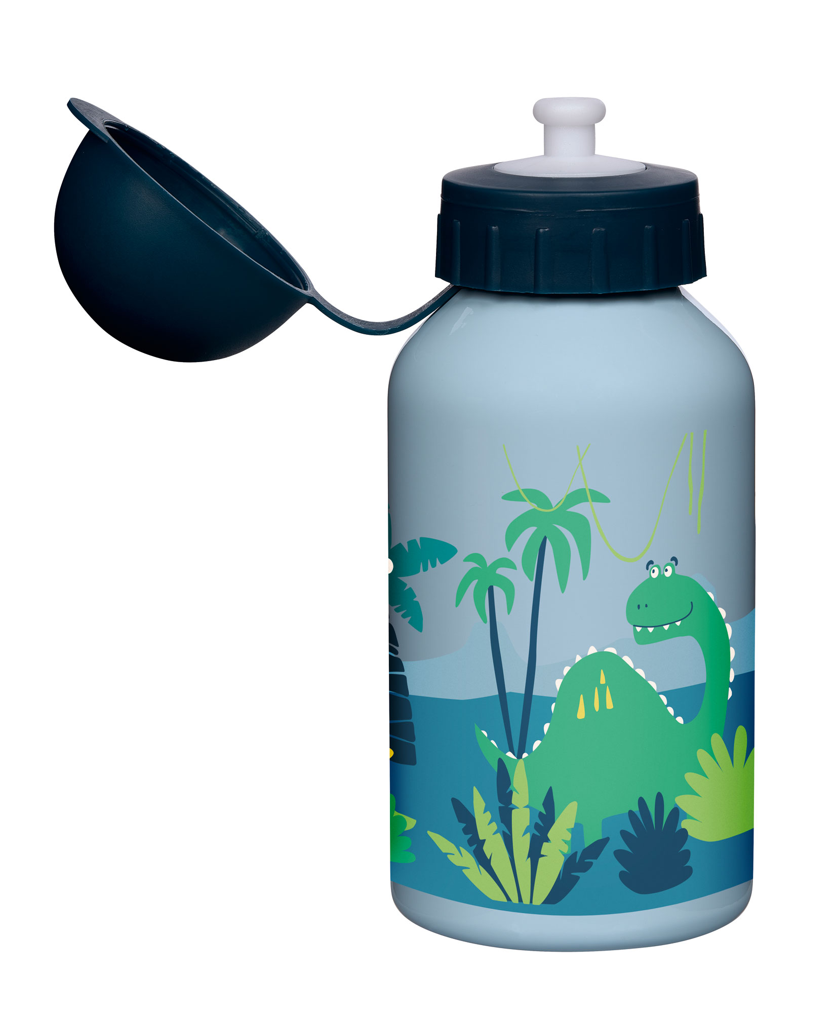 Sigikid Edelstahl Trinkflasche Dino blau