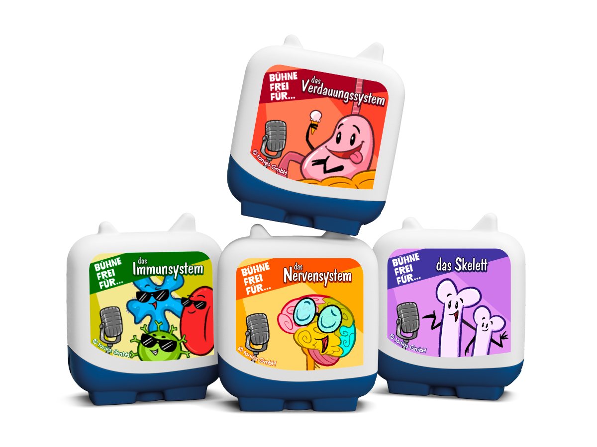 Tonie Clever Tonie Bühne frei für 4er Set ab 6 Jahren