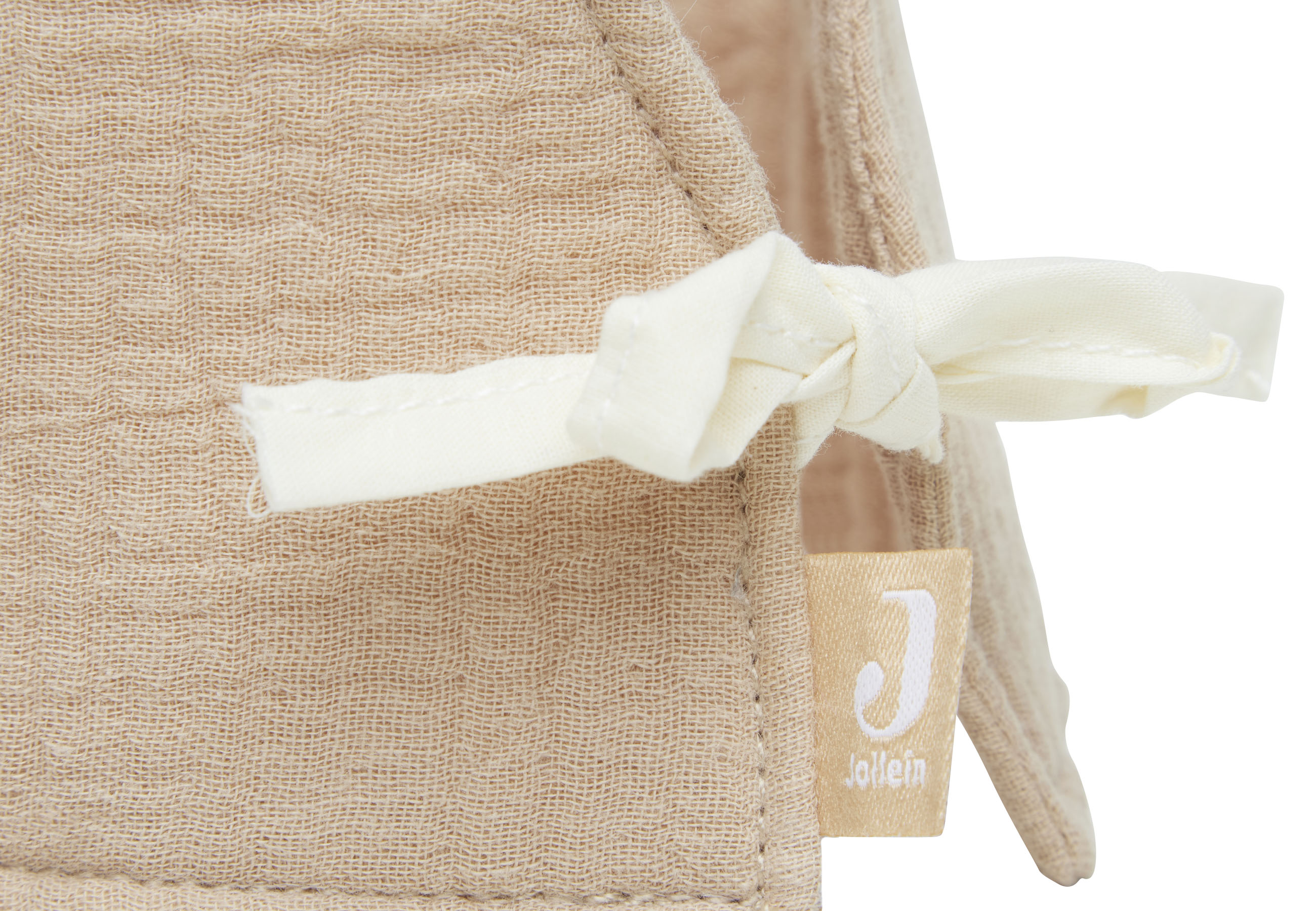 Jollein Geburtstagskrone aus Stoff 12 x 35 cm Biscuit