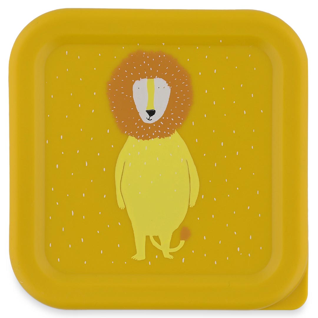 Trixie Baby Lunchbox Snackbox aus Kunststoff 3er Set Mr Lion Löwe