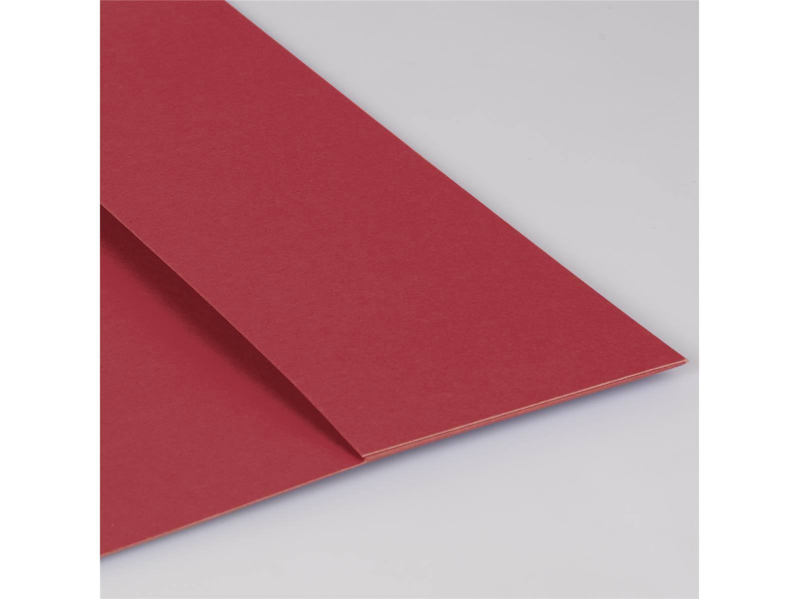 Brunnen Hefthülle Heftumschlag A5 Papier rot