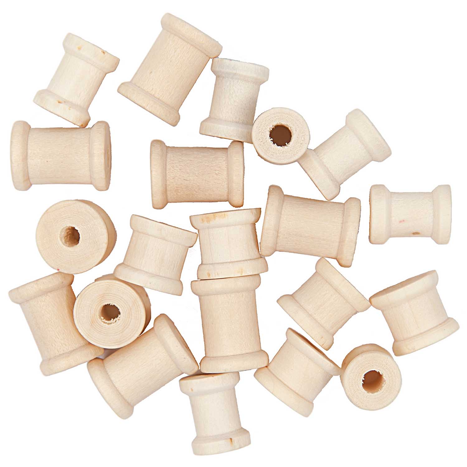 Rico Design Miniatur Mini Holzspulenset