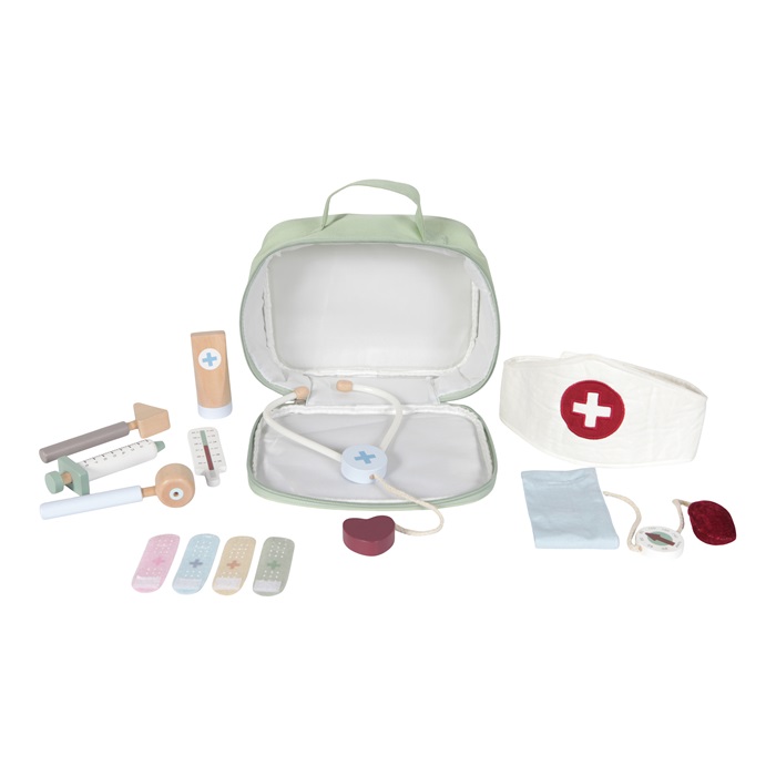 Little Dutch Arztkoffer Spielset – 14-teilig Little Dutch Arztkoffer Spielset – 14-teilig