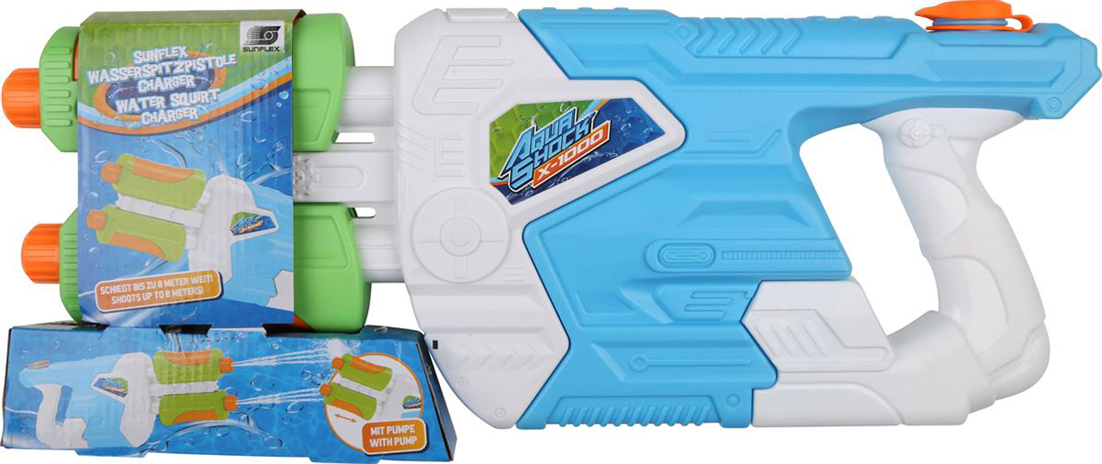 Sunflex Wasserspritzpistole Charger