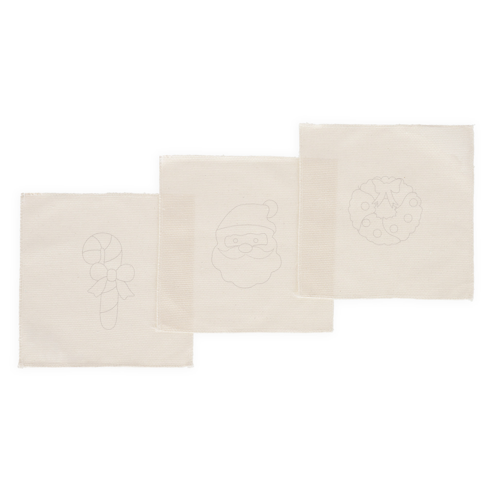 Legami DIY Set für Weihnachtsanhänger Punch Needle Kit