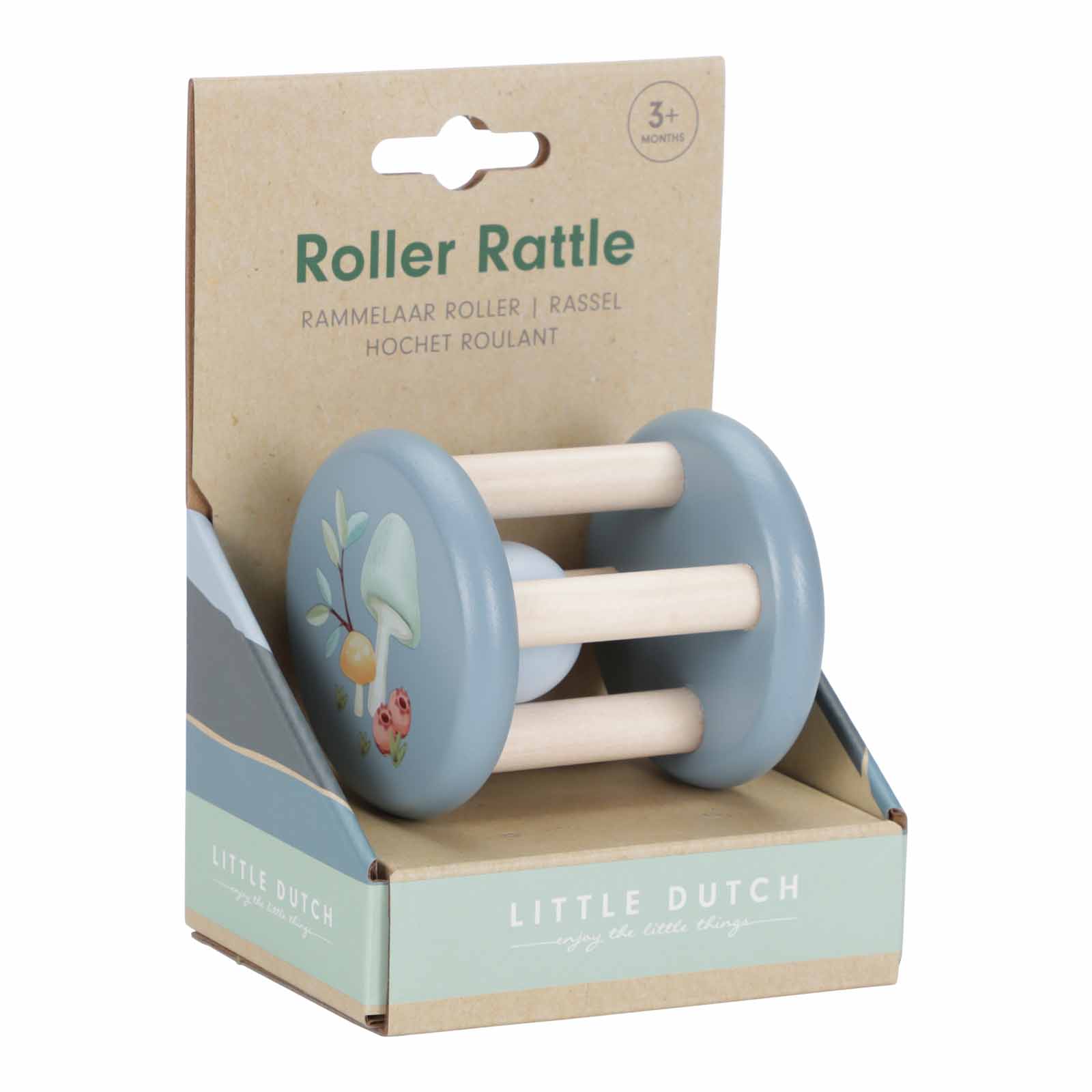 Little Dutch Rasselroller Holzrassel Forest Friends