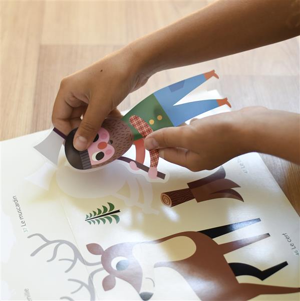 Poppik Stickerposter Discovery 1 Poster + 60 Sticker Im Wald 3-8 J. Poppik Stickerposter Discovery 1 Poster + 60 Sticker Im Wald 3-8 J.