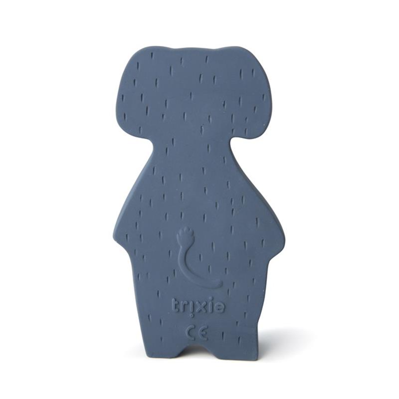 Trixie Badespielzeug aus Naturkautschuk Mrs. Elephant Elefant blau