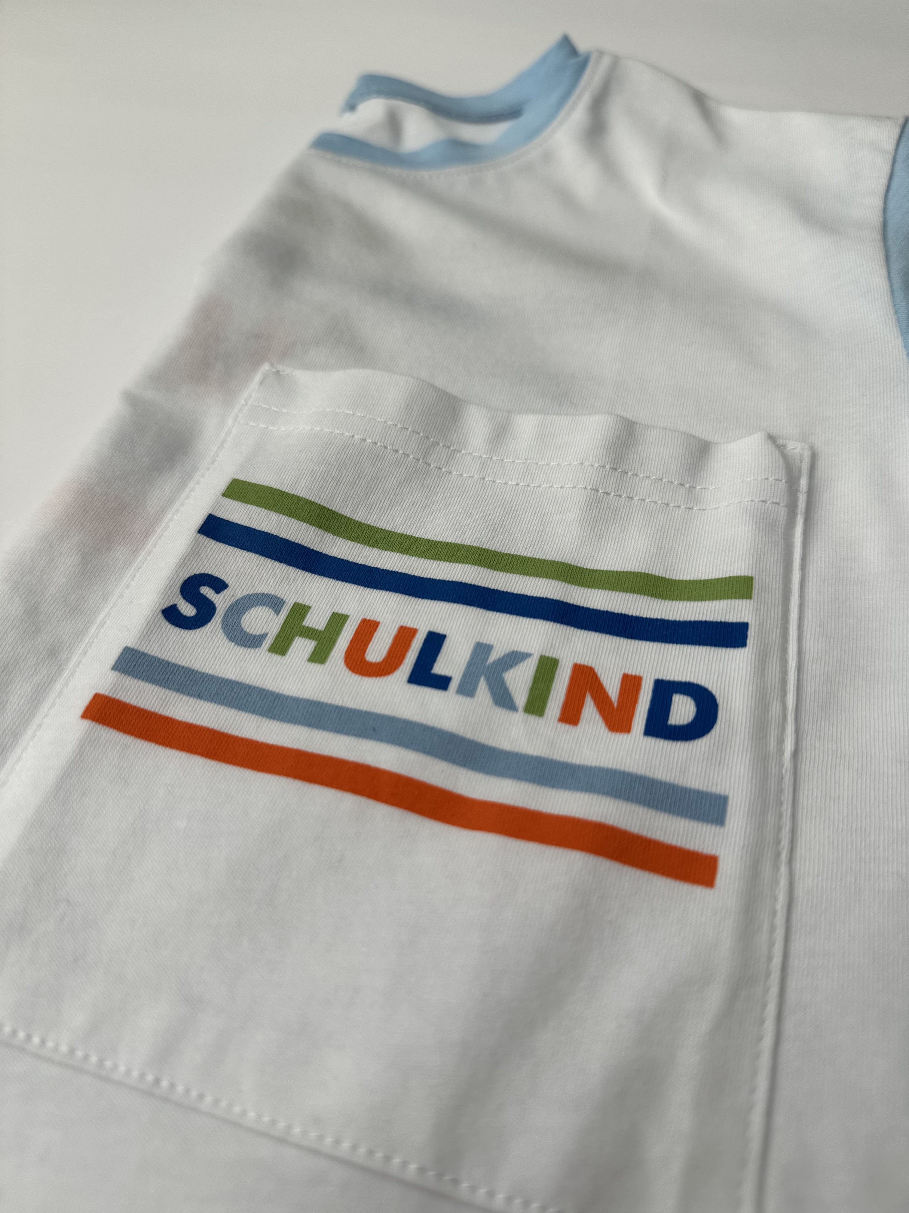 My Day My Dream T-Shirt Kindershirt Schulkind Hellblau