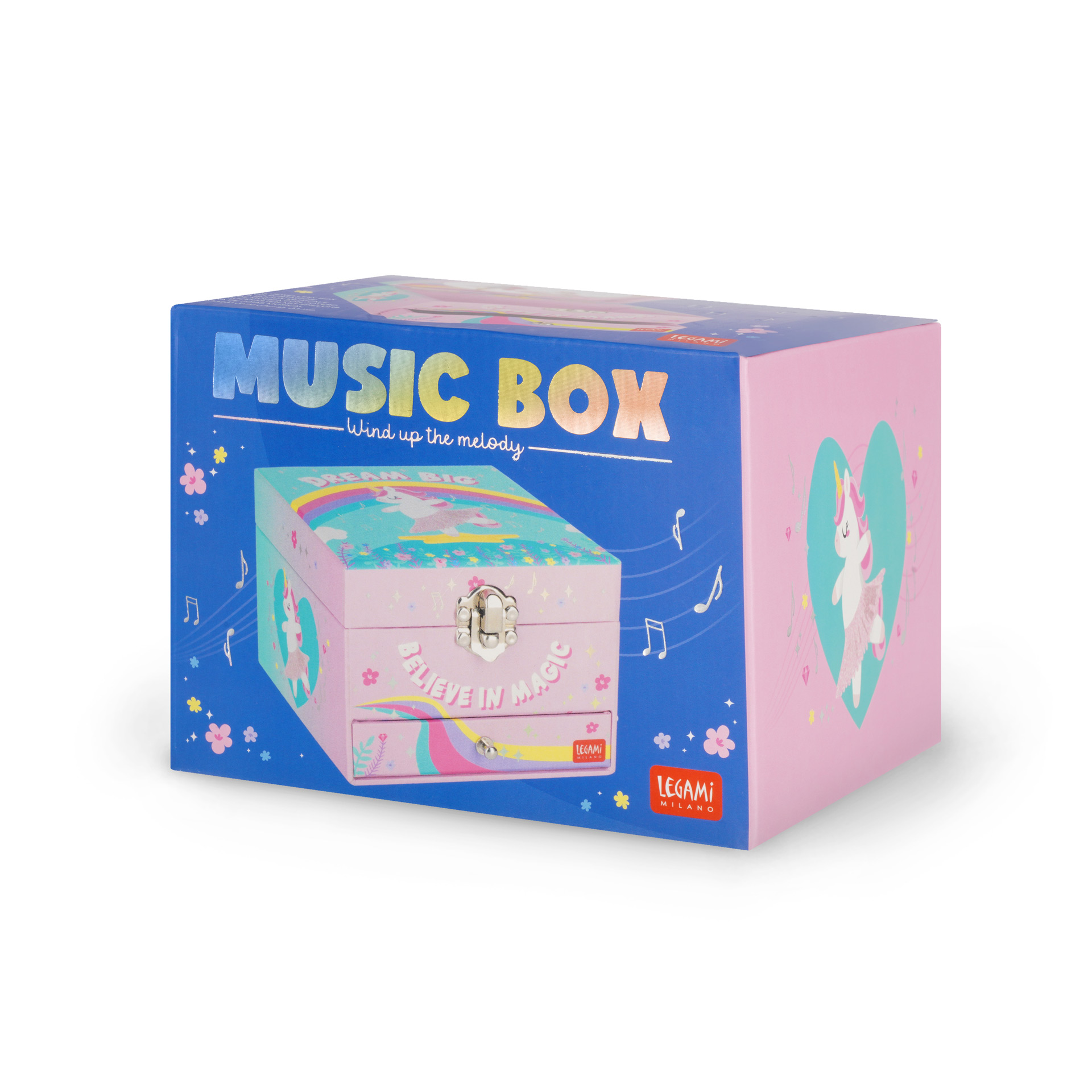 Legami Schmuckkasten mit Spieluhr Music Box Unicorn Einhorn Legami Schmuckkasten mit Spieluhr Music Box Unicorn Einhorn