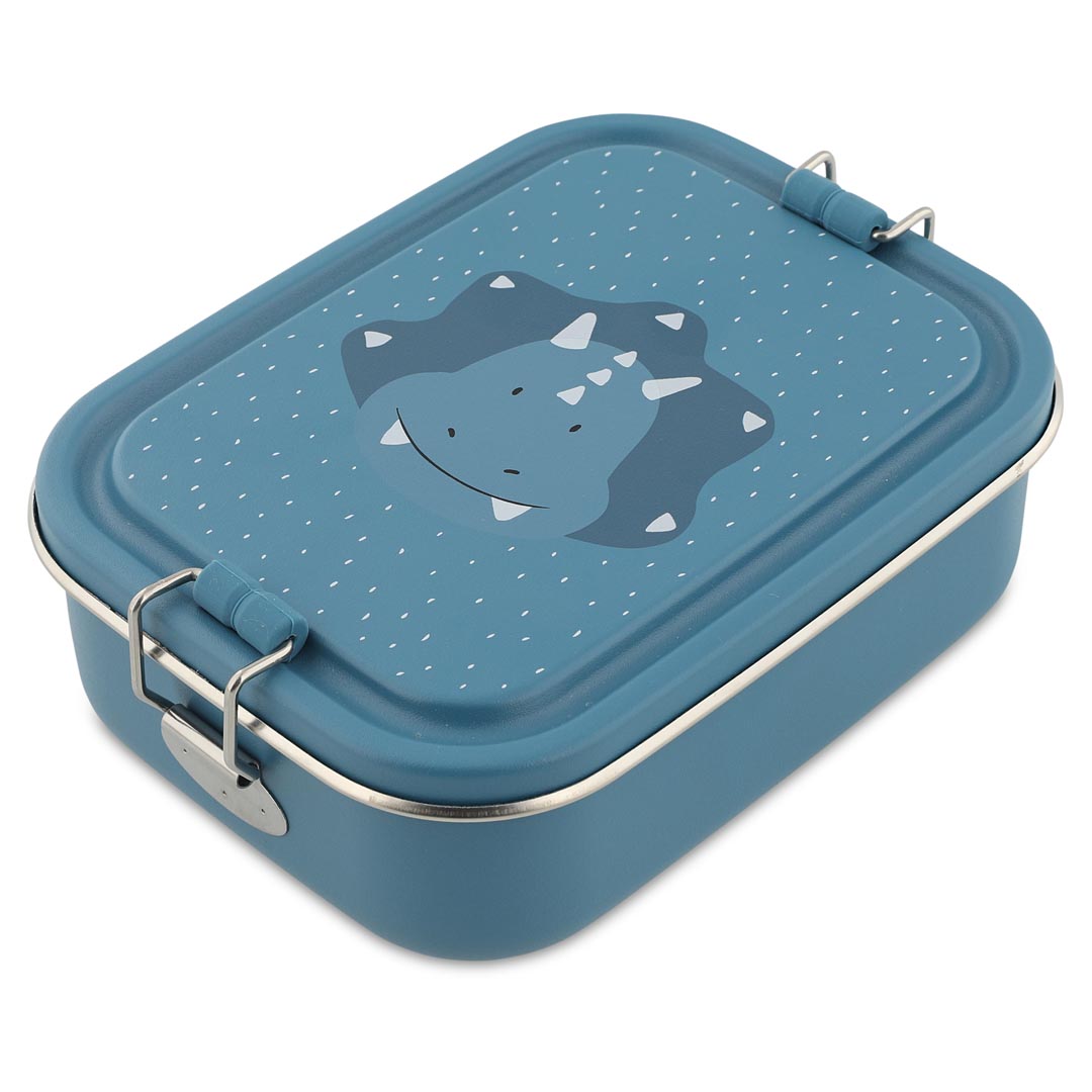 Trixie Brotdose Lunchbox aus Edelstahl Mr Triceratops Dino Small
