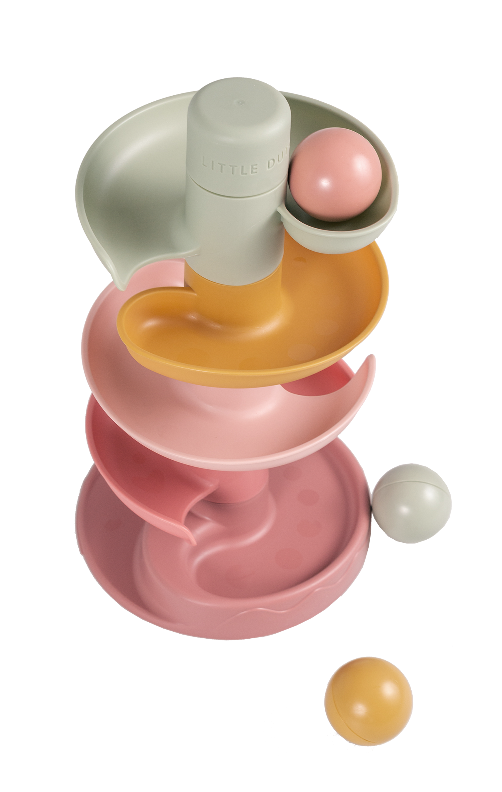 Little Dutch Spiralturm Baby-Murmelbahn Rosa Little Dutch Spiralturm Baby-Murmelbahn Rosa