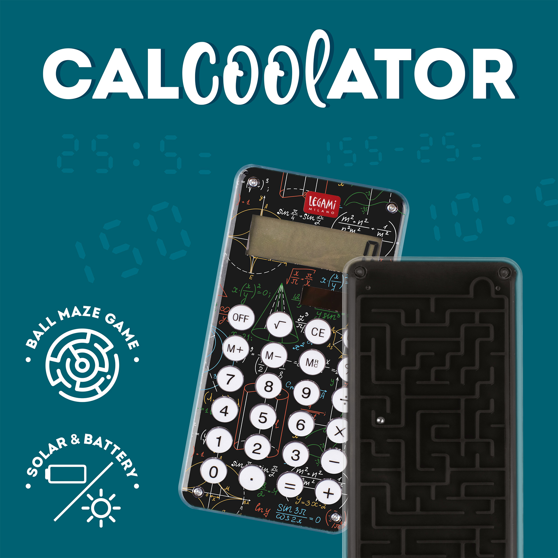 Legami Taschenrechner Calcoolator Genius