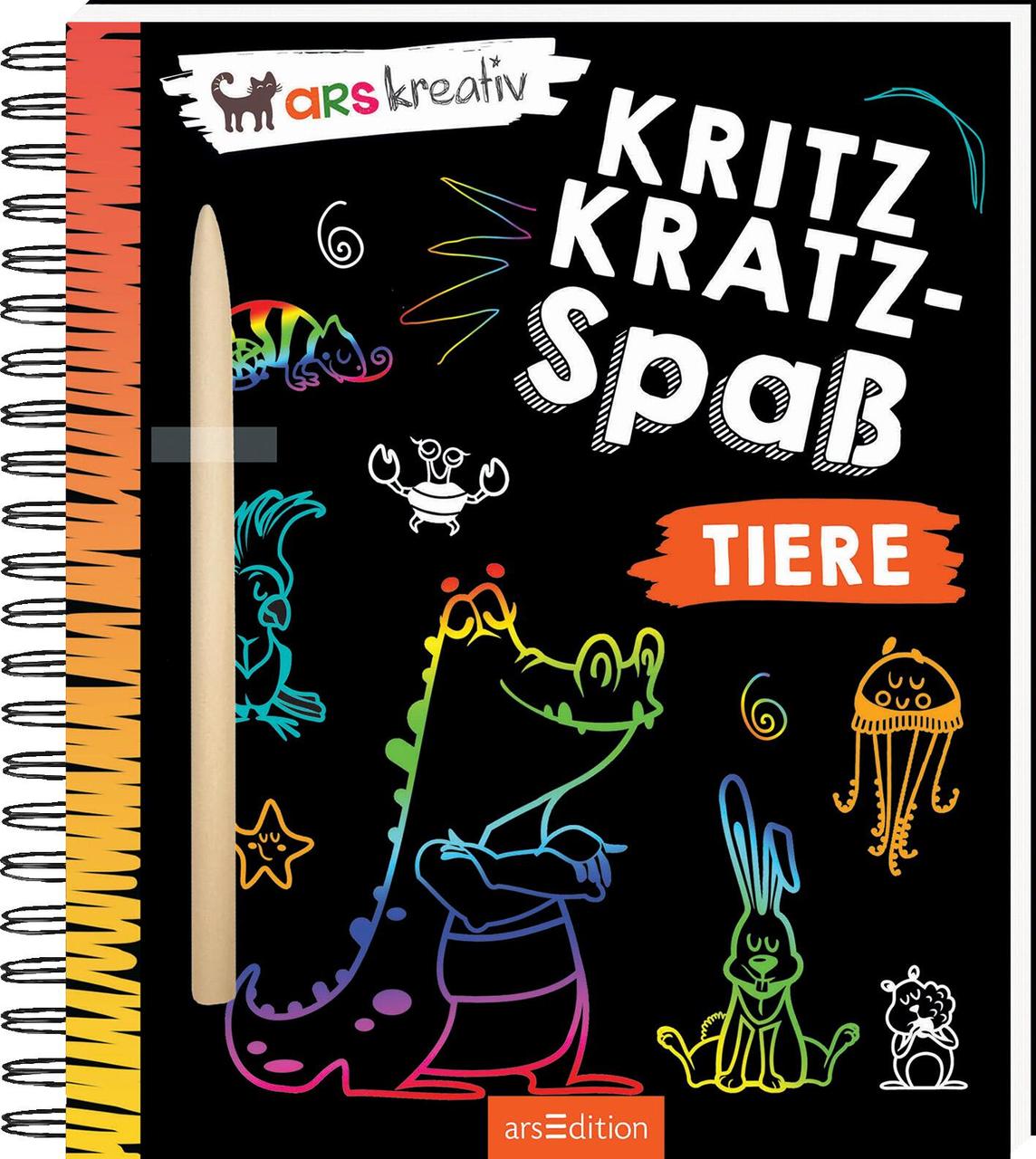 Kritzkratz Spaß Tiere