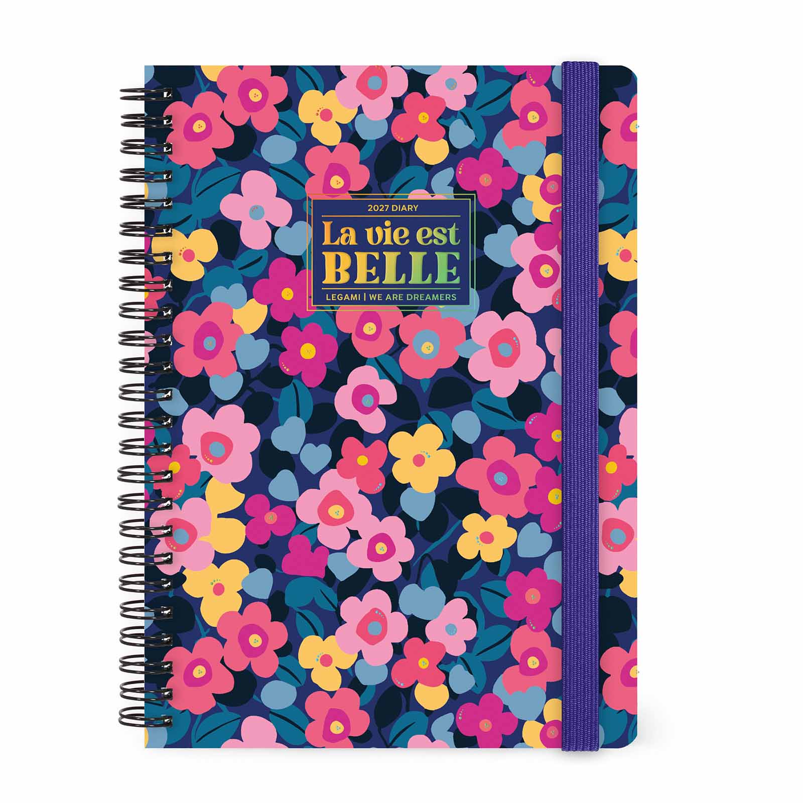 Legami Foto Wochenplaner Kalender 2026/2027 Medium Flowers