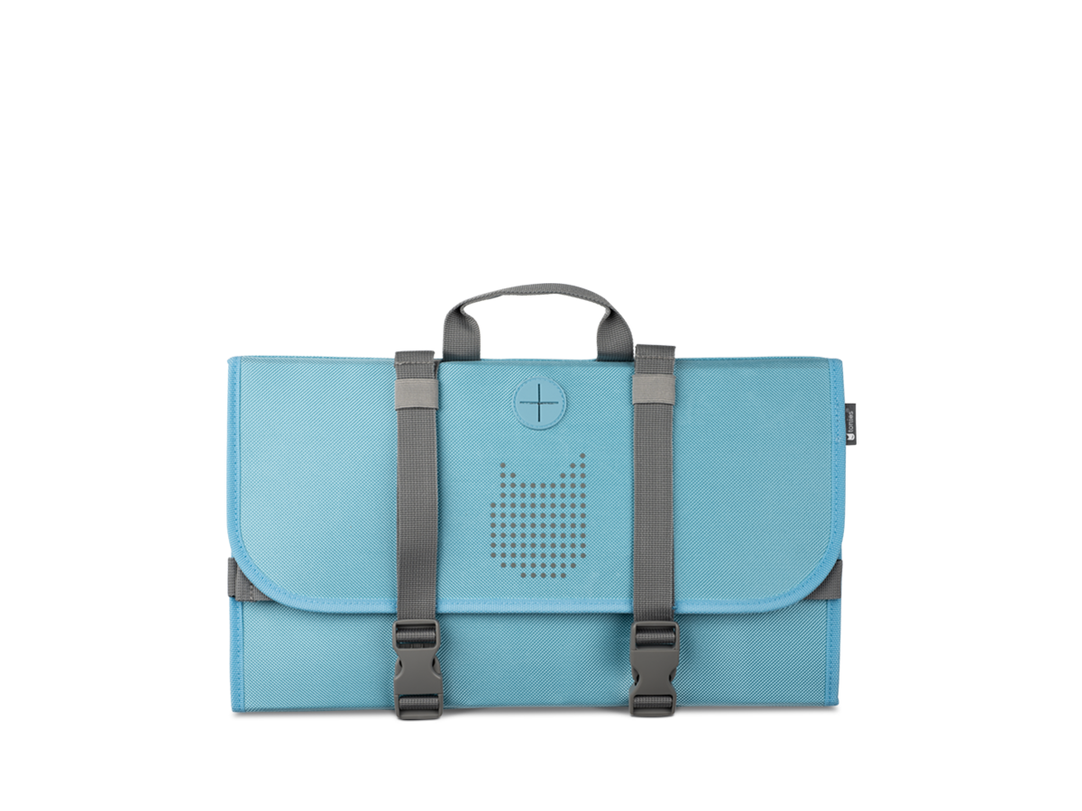 Tonies Auto Organizer inkl. Minitasche Design Pirat Hellblau