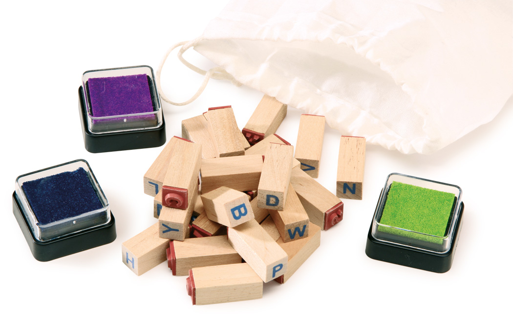 Legler small foot Stempel Set Buchstaben