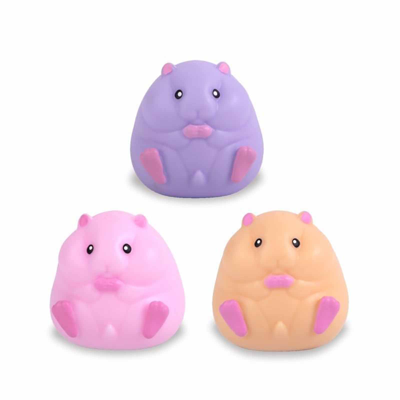 Trendhaus Squeezy-Hamster, 3-fach sortiert