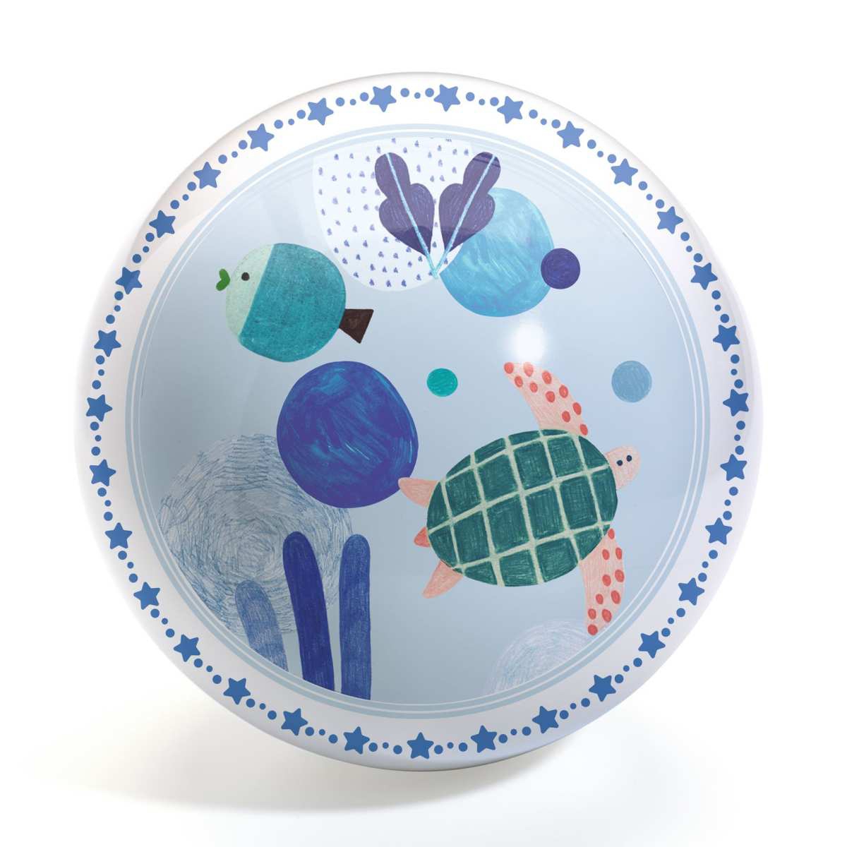 Djeco Ball Kinderball Spielball Motiv Fishee Ball Meerestiere 22 cm Djeco Ball Kinderball Spielball Motiv Fishee Ball Meerestiere 22 cm