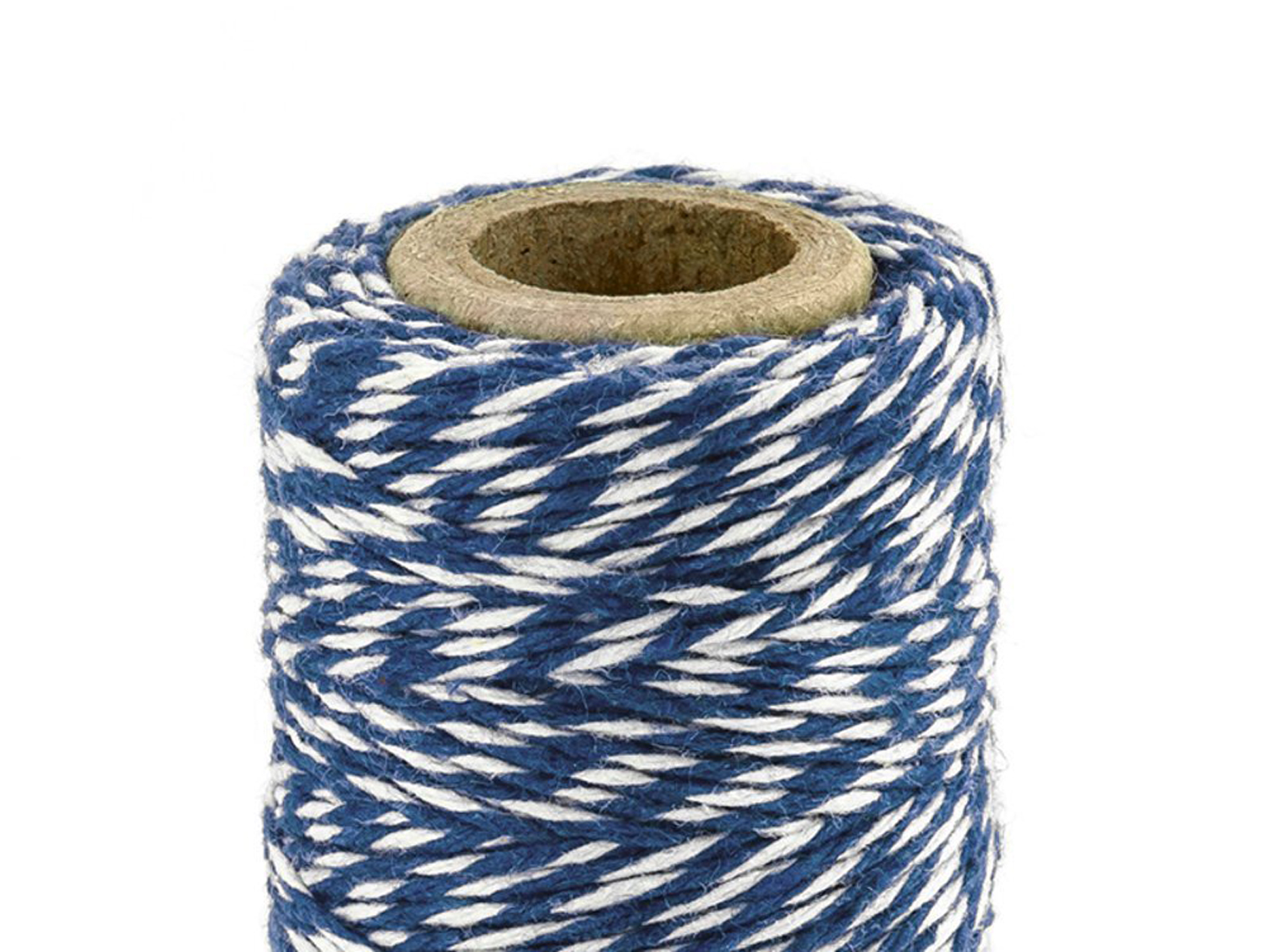 PartyDeco Bakers Twine Bäckergarn aus Baumwolle dunkelblau 50m